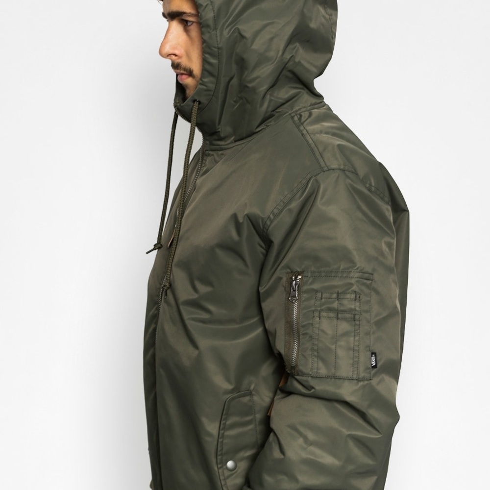 NWT Vans all weather water resistant KILROY BOMBER MTE JACKET in Grape Leaf - Picture 4 of 11